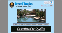 Desktop Screenshot of deserttropics.com